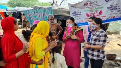 Photo of महिलाओं के लिए रोटरी क्लब का ‘निजी स्वच्छता अभियान’