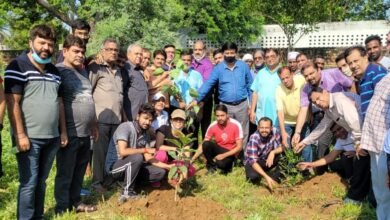 Photo of पंजाबी समाज ने KLP कालेज में चलाया पौधारोपण अभियान