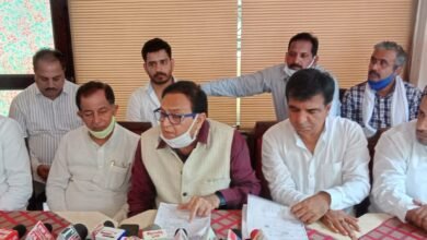 Photo of मुख्यमंत्री से सीबीआई जांच व केंद्रीय मंत्री राव इंद्रजीत से इस्तीफे की मांग – कैप्टेन अजय सिंह