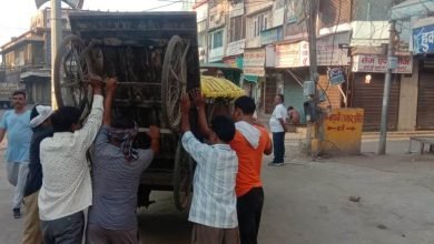 Photo of अतिक्रमण पर चला नप का पंजा_मुख्य बाजारों से हटवाया अतिक्रमण