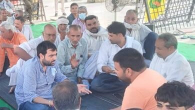 Photo of ‘हम किसान भाईयों के साथ थे और साथ रहेगें’ : विधायक चिरंजीव राव