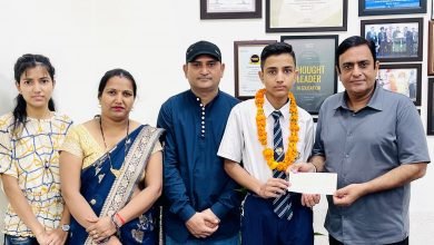 Photo of 17 वर्ष की आयु पूरी होने पर संभालेगा सेना में कार्यभार_10वीं कक्षा का छात्र नमन